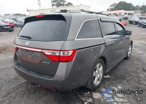 2012 Honda Odyssey Touring/Touring Elite из США, поврежденный, VIN 5FNRL5H98CB102179